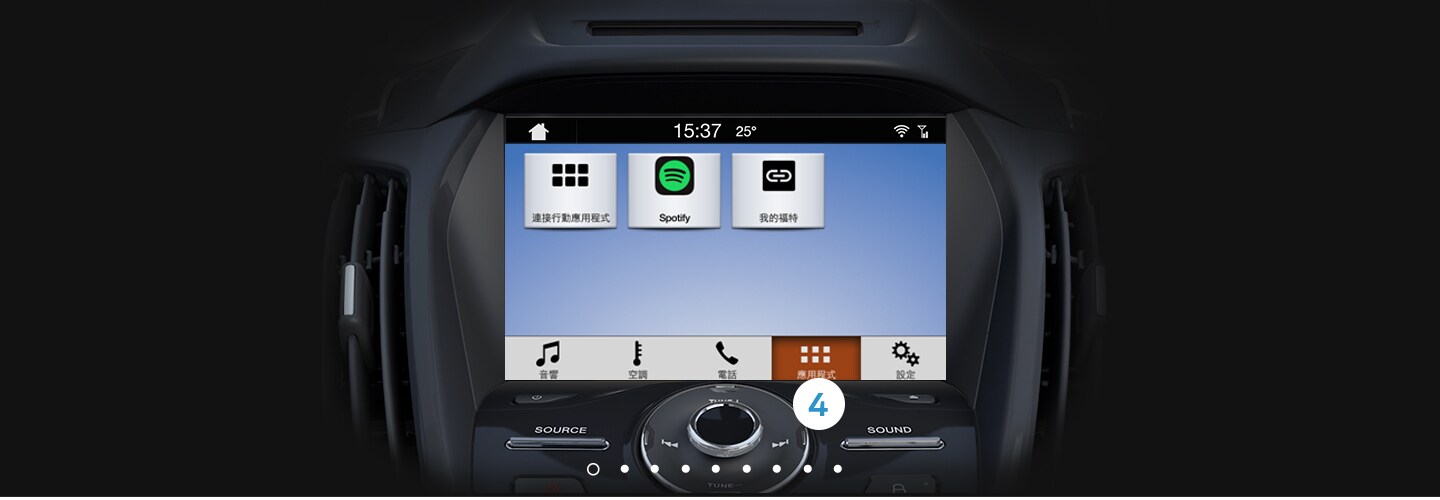 瞭解SYNC3的控制選項_觸控式螢幕_04.jpg